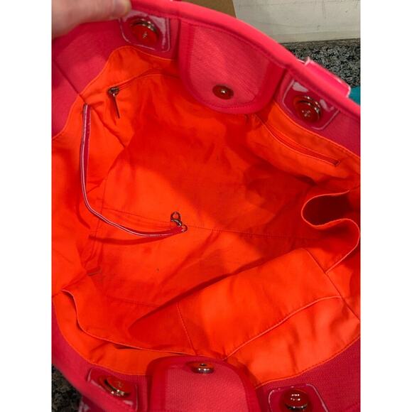 Chanel Deauville Medium Pink Canvas Tote SPB-JB 332909 - Picture 13 of 15